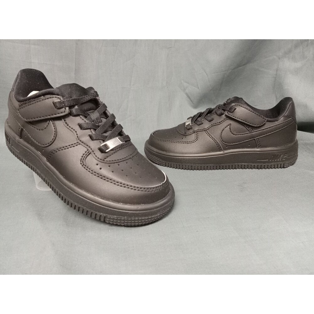 Nike Kids Force 1 Low Easyon (PS) Sneakers Black Size 13.5c NEW NO BOX!